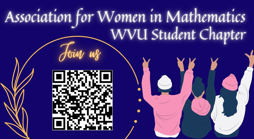 AWM WVU Student Chapter Join Us Banner